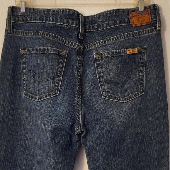 Levi's Strauss Signature Stretch Low Rise Bootcut Size 12 - Picture 5 of 8
